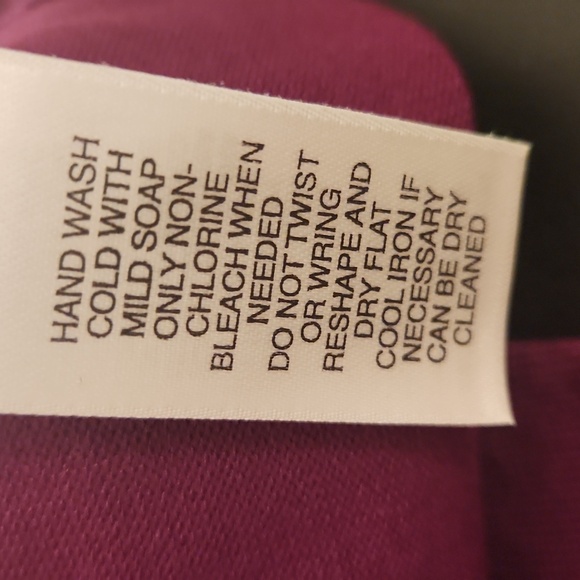 NWT Jones New York Women's Amethyst Silk Mock Neck Long Sleeve Sweater Size L - Picture 12 of 12